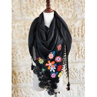 Keffiyeh scarf with Embroidery 
